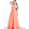 In Stock Rachel Allen 6893 Size 0 Wildfire Pageant Gown Embellished Prom Dress Chiffon CLEARANCE