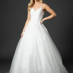 Nina Canacci 5200 Long Ballgown Prom Pageant Gown Wedding Dress Ballgown Dresses