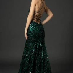 Nina Canacci 9123 Long Mermaid Prom Pageant Gown Mermaid Dresses