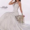 In Stock Adagio Bridal W 9274 Size 10 Ivory Lace Sheer Mermaid Wedding Dress Illusion Back Mermaid Dresses