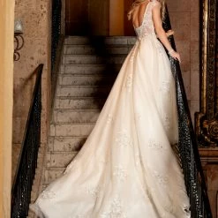 Adagio Bridal W9313 Sheer Lace Cap Sleeves Bridal Gown Wedding Dress With Corset 9313 Ballgown Dresses 8 Adagio Bridal W9313 Sheer Lace Cap Sleeves Bridal Gown Wedding Dress With Corset 9313 Ballgown Dresses