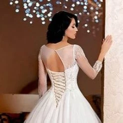 Ballgown Dresses Adagio Bridal W9314 Beaded Shimmer Tulle Bridal Gown Wedding Dress Ballgown 9314