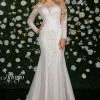 Mermaid Dresses Adagio Bridal W9331 Cold Shoulder Fitted Mermaid Wedding Gown Long Sleeves Lace 9331 2 Mermaid Dresses Adagio Bridal W9331 Cold Shoulder Fitted Mermaid Wedding Gown Long Sleeves Lace 9331