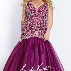 Johnathan Kayne For Sydney's Closet JK 2101 Plus Sized Mermaid Prom Dress JK2101 Mermaid Dresses