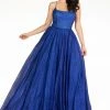 Ballgown Dresses Abby Paris 90118 Long Glitter Ballgown Prom Dress A Line Corset Gown Plus Size