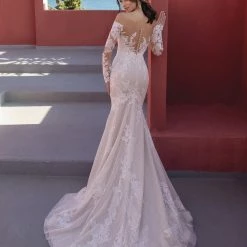 In Stock Mermaid Dresses White One Bridal LILY Size 12 Lace Mermaid Wedding Dress Off The Shoulder Long 7 In Stock Mermaid Dresses White One Bridal LILY Size 12 Lace Mermaid Wedding Dress Off The Shoulder Long