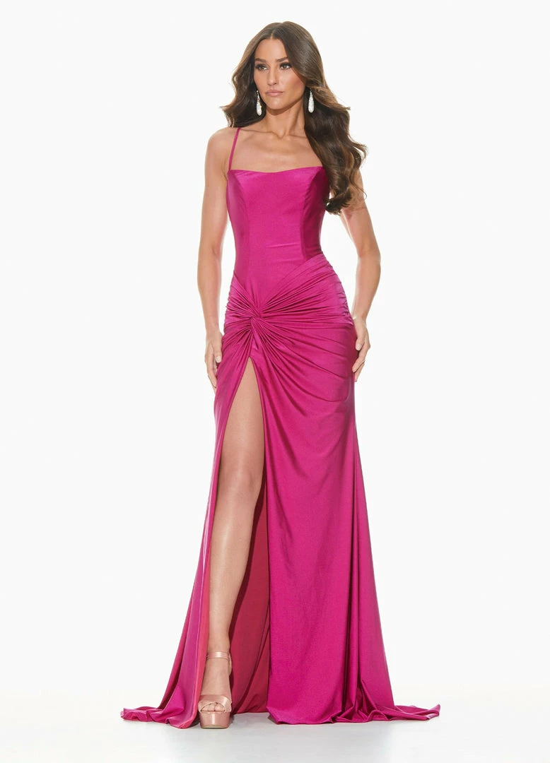 In Stock Corset Dresses Ashley Lauren 11040 Sz 8 Raspberry Lace Up Back Prom Dress With Twist Knot Detail And Slit 11 In Stock Corset Dresses Ashley Lauren 11040 Sz 8 Raspberry Lace Up Back Prom Dress With Twist Knot Detail And Slit