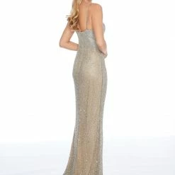 Ashleylauren Sequin Dresses Ashley Lauren 1814 Fully Beaded Prom Dress Pageant Gown V Neckline 17 Ashleylauren Sequin Dresses Ashley Lauren 1814 Fully Beaded Prom Dress Pageant Gown V Neckline