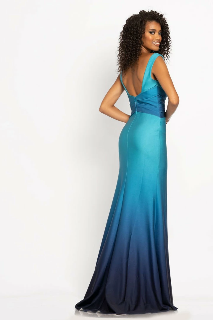 Discontinued Johnathan Kayne 2205 Ocean Ombre Stretch Long Prom Dress Evening Gown 4 Discontinued Johnathan Kayne 2205 Ocean Ombre Stretch Long Prom Dress Evening Gown