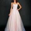In Stock Nina Canacci 3203 Size 2,8,10,14,18 Long Ballgown Prom Dress Pageant Gown Light Pink Ballgown Dresses