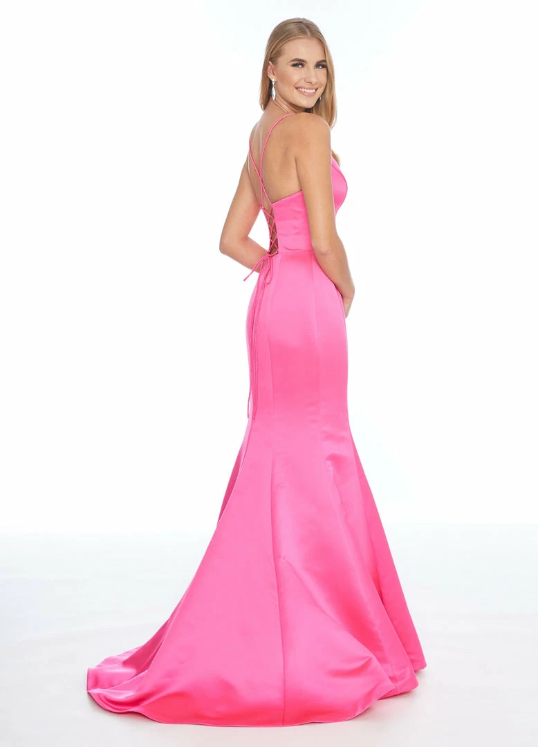 Ashleylauren Ashley Lauren 1793 Heavy Satin Mermaid Prom Dress With Corset Back 7 Ashleylauren Ashley Lauren 1793 Heavy Satin Mermaid Prom Dress With Corset Back