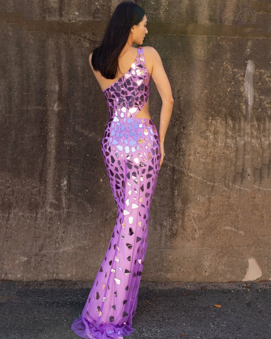 Sequin Dresses Primavera Couture 3623 Long Cut Glass One Shoulder Prom Dress Pageant Gown Slit 61 Sequin Dresses Primavera Couture 3623 Long Cut Glass One Shoulder Prom Dress Pageant Gown Slit