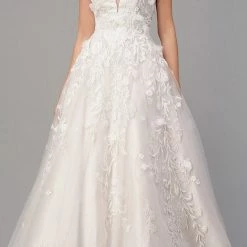 Ballgown Dresses Andrea & Leo Couture PEONY A1027 Long Off Shoulder Ballgown Wedding Dress Bridal Gown