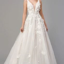 Andrea & Leo Couture Andrea & Leo Gardenia A1028 Shimmer Ball Gown 3D Lace Wedding Dress Bridal Formal Ballgown Dresses 15 Andrea & Leo Couture Andrea & Leo Gardenia A1028 Shimmer Ball Gown 3D Lace Wedding Dress Bridal Formal Ballgown Dresses