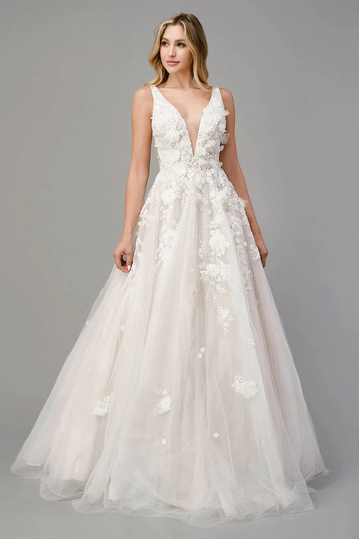 Andrea & Leo Couture Andrea & Leo Gardenia A1028 Shimmer Ball Gown 3D Lace Wedding Dress Bridal Formal Ballgown Dresses 5 Andrea & Leo Couture Andrea & Leo Gardenia A1028 Shimmer Ball Gown 3D Lace Wedding Dress Bridal Formal Ballgown Dresses