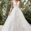 Andrea & Leo Couture Andrea & Leo Gardenia A1028 Shimmer Ball Gown 3D Lace Wedding Dress Bridal Formal Ballgown Dresses 1 Andrea & Leo Couture Andrea & Leo Gardenia A1028 Shimmer Ball Gown 3D Lace Wedding Dress Bridal Formal Ballgown Dresses