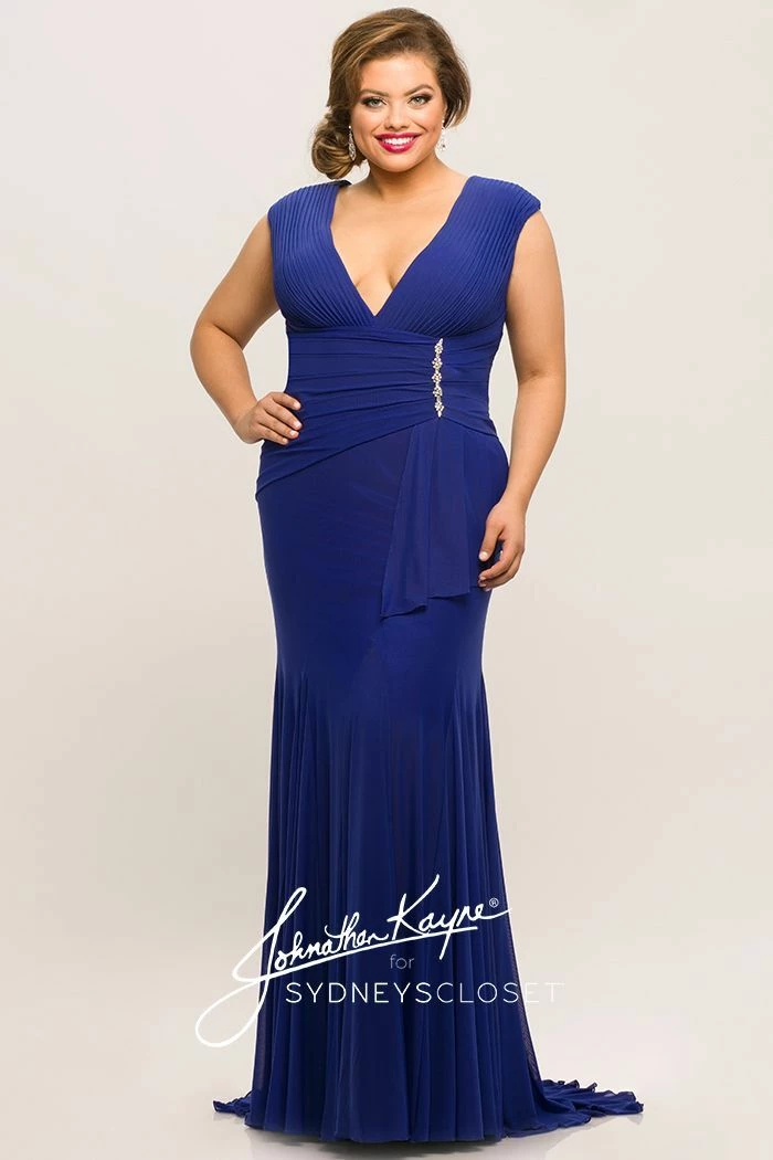 Discontinued Johnathan Kayne For Sydneys Closet JK 2004 Plus Size Prom Dress 10 Discontinued Johnathan Kayne For Sydneys Closet JK 2004 Plus Size Prom Dress