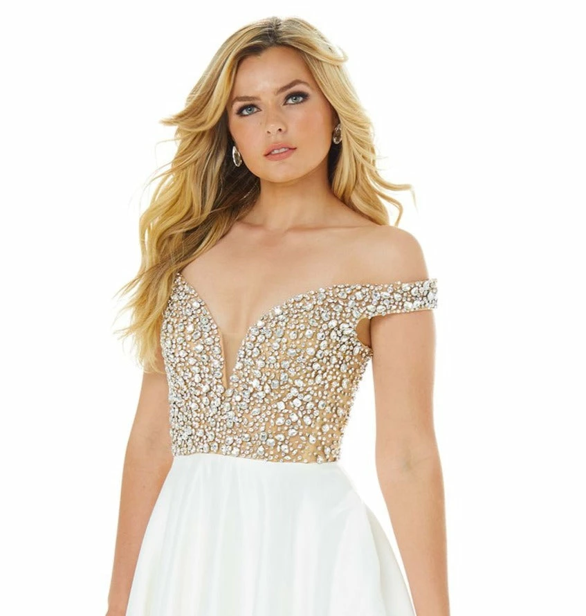 Ashleylauren Ashley Lauren 1792A Crystal And Pearl Pageant Gown With Off The Shoulder Straps 9 Ashleylauren Ashley Lauren 1792A Crystal And Pearl Pageant Gown With Off The Shoulder Straps