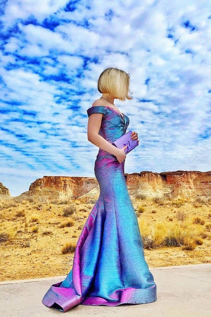 In Stock Andrea & Leo A0725 Size 6 Pink Fitted Mermaid Formal Dress Off The Shoulder Pageant Gown 8 In Stock Andrea & Leo A0725 Size 6 Pink Fitted Mermaid Formal Dress Off The Shoulder Pageant Gown