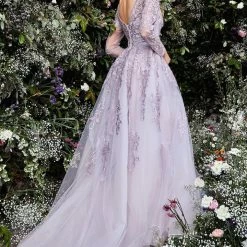 In Stock Andrea & Leo DIANA A1024 Size 14 Long Sleeve A Line Formal Dress Wedding Mother Of Gown Ballgown Dresses