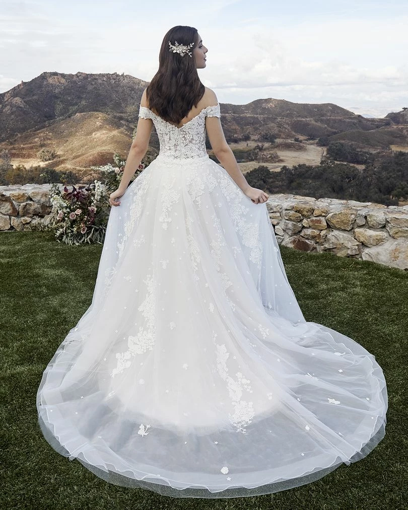 Casablanca Bridal 2419 MCKENZIE Wedding Dress Overskirt Bridal Gown Off The Shoulder 7 Casablanca Bridal 2419 MCKENZIE Wedding Dress Overskirt Bridal Gown Off The Shoulder