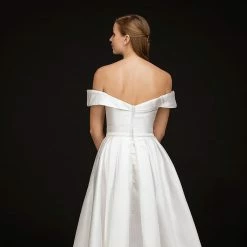 Nina Canacci B1901 Off The Shoulder A Line Prom Dress Wedding Gown A Line Ballgown Dresses