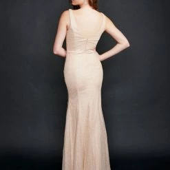 Nina Canacci 9121 Long Straight Prom Pageant Gown