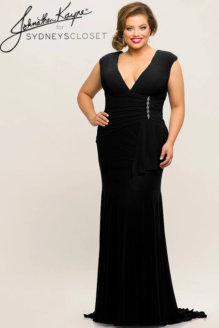 Discontinued Johnathan Kayne For Sydneys Closet JK 2004 Plus Size Prom Dress 6 Discontinued Johnathan Kayne For Sydneys Closet JK 2004 Plus Size Prom Dress