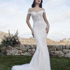In Stock Casablanca Bridal 2419 Size 16 MCKENZIE Wedding Dress Overskirt Bridal Gown Off The Shoulder 13 In Stock Casablanca Bridal 2419 Size 16 MCKENZIE Wedding Dress Overskirt Bridal Gown Off The Shoulder