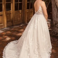 In Stock Casablanca Beloved BL286 Delilah Size 12 Lace A Line Wedding Dress Bridal Gown