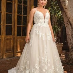 In Stock Casablanca Beloved BL286 Delilah Size 12 Lace A Line Wedding Dress Bridal Gown