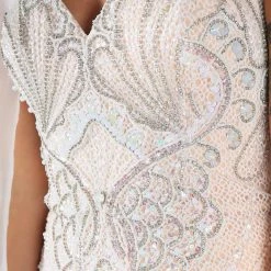 Jovani 45566 Wedding Dress Pageant Long Fitted Beaded Cape Formal Pageant Gown Sequin Dresses 15 Jovani 45566 Wedding Dress Pageant Long Fitted Beaded Cape Formal Pageant Gown Sequin Dresses