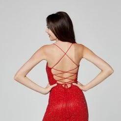 In Stock Backless Dresses Primavera Couture 3413 Size 8 Scoop Neckline Beaded Sequins Prom Dress Open Back Slit 82 In Stock Backless Dresses Primavera Couture 3413 Size 8 Scoop Neckline Beaded Sequins Prom Dress Open Back Slit