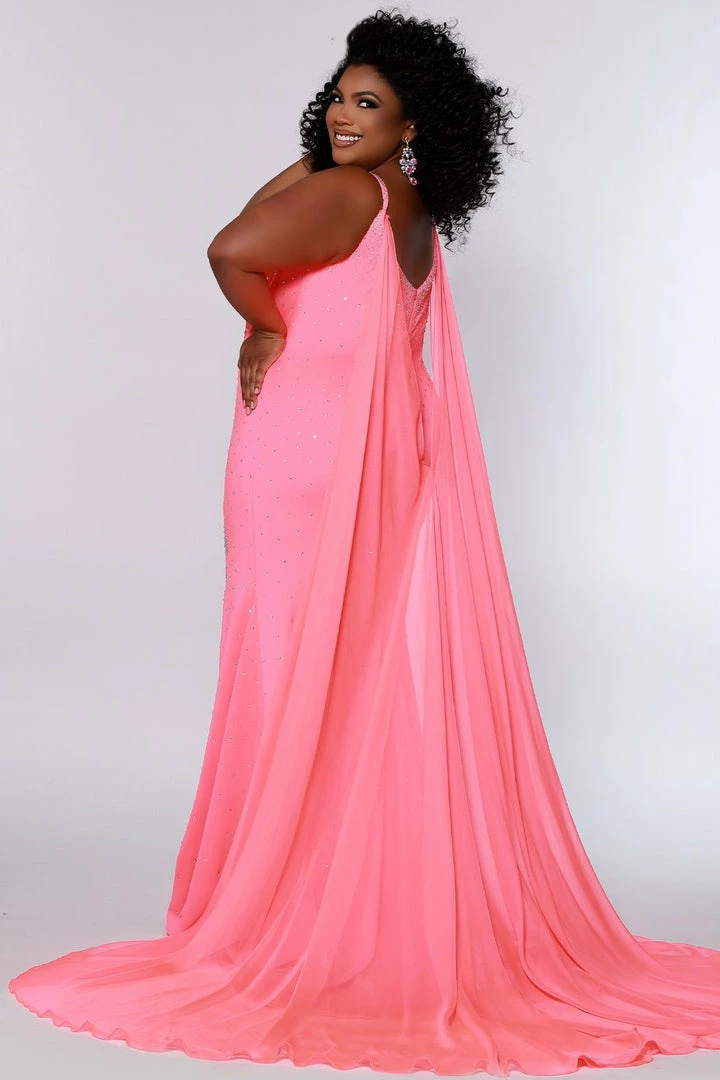 Johnathan Kayne For Sydney's Closet JK2218 Maverick Prom Dress With Cape JK 2218 4 Johnathan Kayne For Sydney's Closet JK2218 Maverick Prom Dress With Cape JK 2218