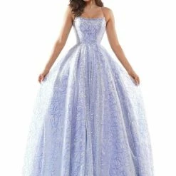 Colors Dress 2437 Prom Dress Sequins Ballgown Scoop Neckline Corset Tie Back Ballgown Dresses