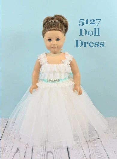 Rosebuds 5127 Doll Dress Matches Rosebuds Flower Girl Dress 5127 3 Rosebuds 5127 Doll Dress Matches Rosebuds Flower Girl Dress 5127