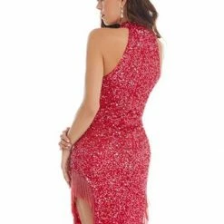 Ashleylauren Ashley Lauren 4300 Cocktail Dress Fitted Sequin Short Homecoming Dress Fringe High Neckline Sequin Dresses 21 Ashleylauren Ashley Lauren 4300 Cocktail Dress Fitted Sequin Short Homecoming Dress Fringe High Neckline Sequin Dresses