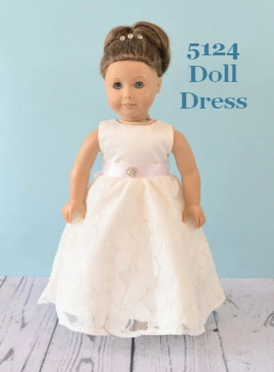Rosebuds 5124 Doll Dress Matches Rosebuds Flower Girl Dress 5124 3 Rosebuds 5124 Doll Dress Matches Rosebuds Flower Girl Dress 5124
