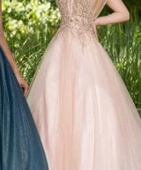 Ballgown Dresses Envious Couture 1613 Beaded Glitter Tulle Prom Dress Ball Gown Pageant Dress E1613