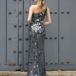 Sequin Dresses Primavera Couture 3623 Long Cut Glass One Shoulder Prom Dress Pageant Gown Slit 104 Sequin Dresses Primavera Couture 3623 Long Cut Glass One Shoulder Prom Dress Pageant Gown Slit