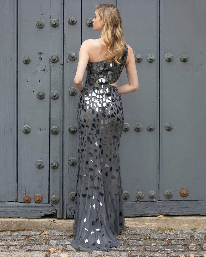 Sequin Dresses Primavera Couture 3623 Long Cut Glass One Shoulder Prom Dress Pageant Gown Slit 45 Sequin Dresses Primavera Couture 3623 Long Cut Glass One Shoulder Prom Dress Pageant Gown Slit