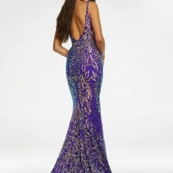 In Stock Mermaid Dresses Ashley Lauren 11113 Size 6 Long Fitted Sequin Formal Prom Dress Pageant Gown V Neck 15 In Stock Mermaid Dresses Ashley Lauren 11113 Size 6 Long Fitted Sequin Formal Prom Dress Pageant Gown V Neck