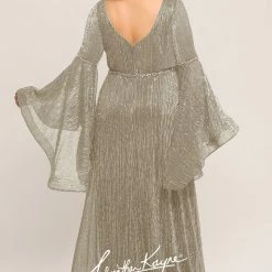 Discontinued Johnathan Kayne For Sydneys Closet JK 2007 Bell Sleeves Prom Dress Formal Gown 15 Discontinued Johnathan Kayne For Sydneys Closet JK 2007 Bell Sleeves Prom Dress Formal Gown