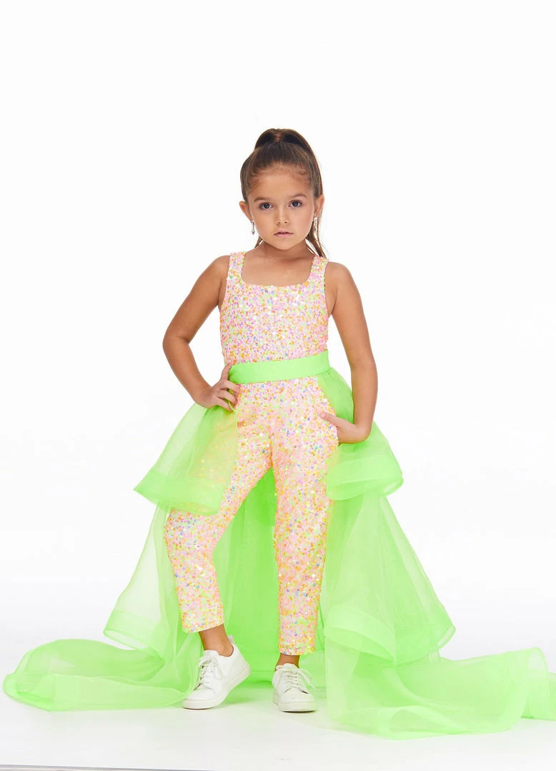 In Stock Ashley Lauren 8065 Hot Pink Kids Overskirt Tiered Organza Pageant Wear Sizes 4, 8 4 In Stock Ashley Lauren 8065 Hot Pink Kids Overskirt Tiered Organza Pageant Wear Sizes 4, 8