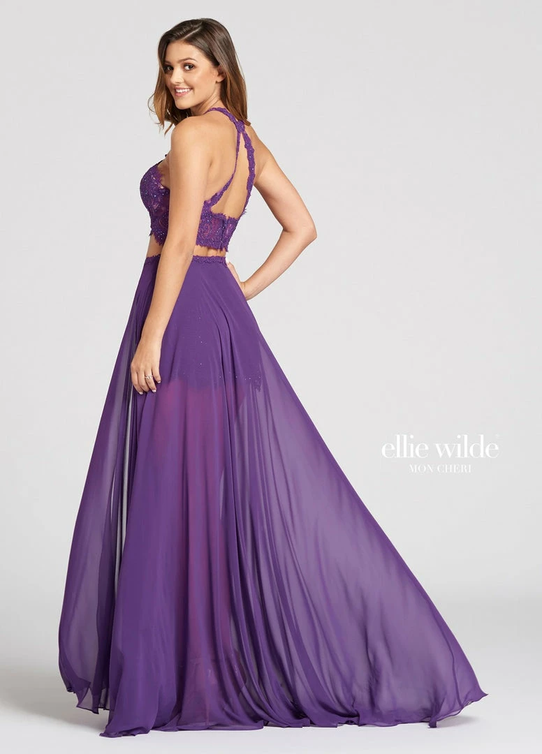 In Stock Backless Dresses Ellie Wilde EW118109 Size 2 Short Two Piece Lace Romper Overskirt Formal Dress 5 In Stock Backless Dresses Ellie Wilde EW118109 Size 2 Short Two Piece Lace Romper Overskirt Formal Dress