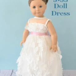 Rosebuds 5133 Doll Dress Matches Rosebuds Flower Girl Dress 5133