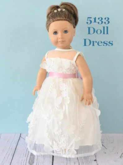 Rosebuds 5133 Doll Dress Matches Rosebuds Flower Girl Dress 5133 3 Rosebuds 5133 Doll Dress Matches Rosebuds Flower Girl Dress 5133