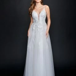 Ballgown Dresses Nina Canacci 9131 Long Ballgown Prom Pageant Gown