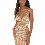 Ashleylauren Ashley Lauren 1724 V Neckline Pageant Dress Beaded With Side Slit Sequin Dresses 7 Ashleylauren Ashley Lauren 1724 V Neckline Pageant Dress Beaded With Side Slit Sequin Dresses