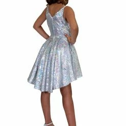 Marc Defang 5013 Short Sequin Fun Fashion Girls Pageant Dress Interview Sequin Dresses